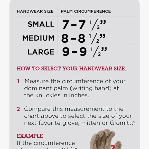 FOX RIVER MEDIUM WEIGHT WOOL GLOVES NWT - Picture 4 of 5